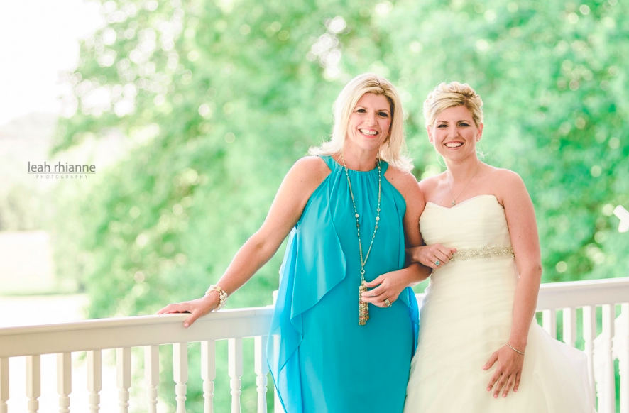 It all began with the dynamic duo – the bride and her mom!