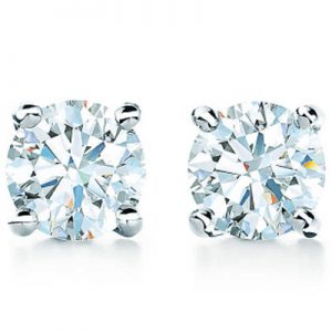 Anniversary gifts year ten diamond earrings