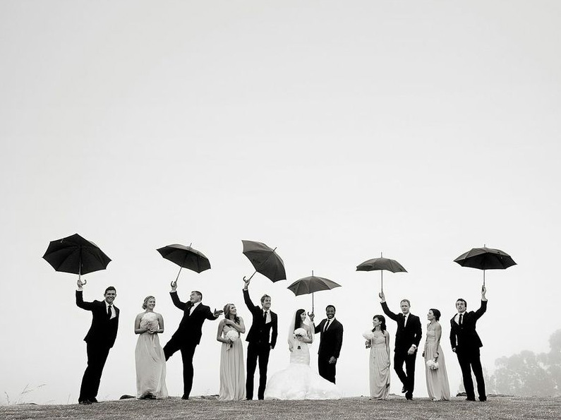 Surviving the Rain on Your Wedding Day