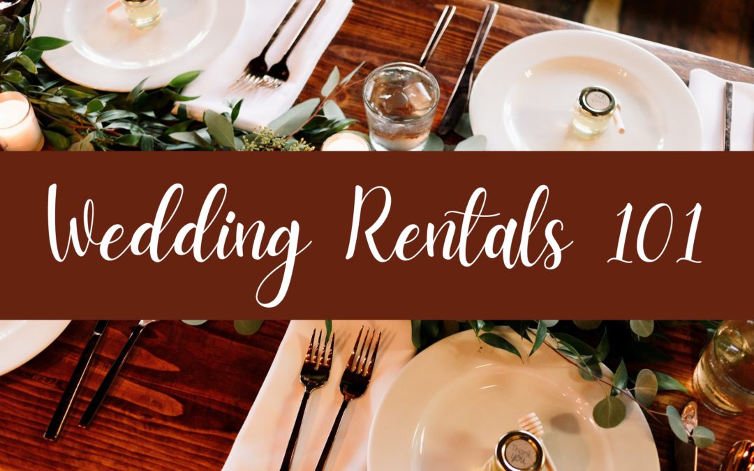 What You Need to Know About Wedding Rentals