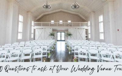 40 Questions to Ask at Your Wedding Venue Tour