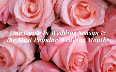 Our Guide to Wedding Season and the Most Popular Wedding Months