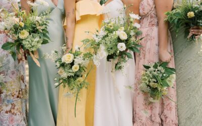 How to Coordinate Mismatched Bridesmaids: A Guide to Color, Texture, and Style