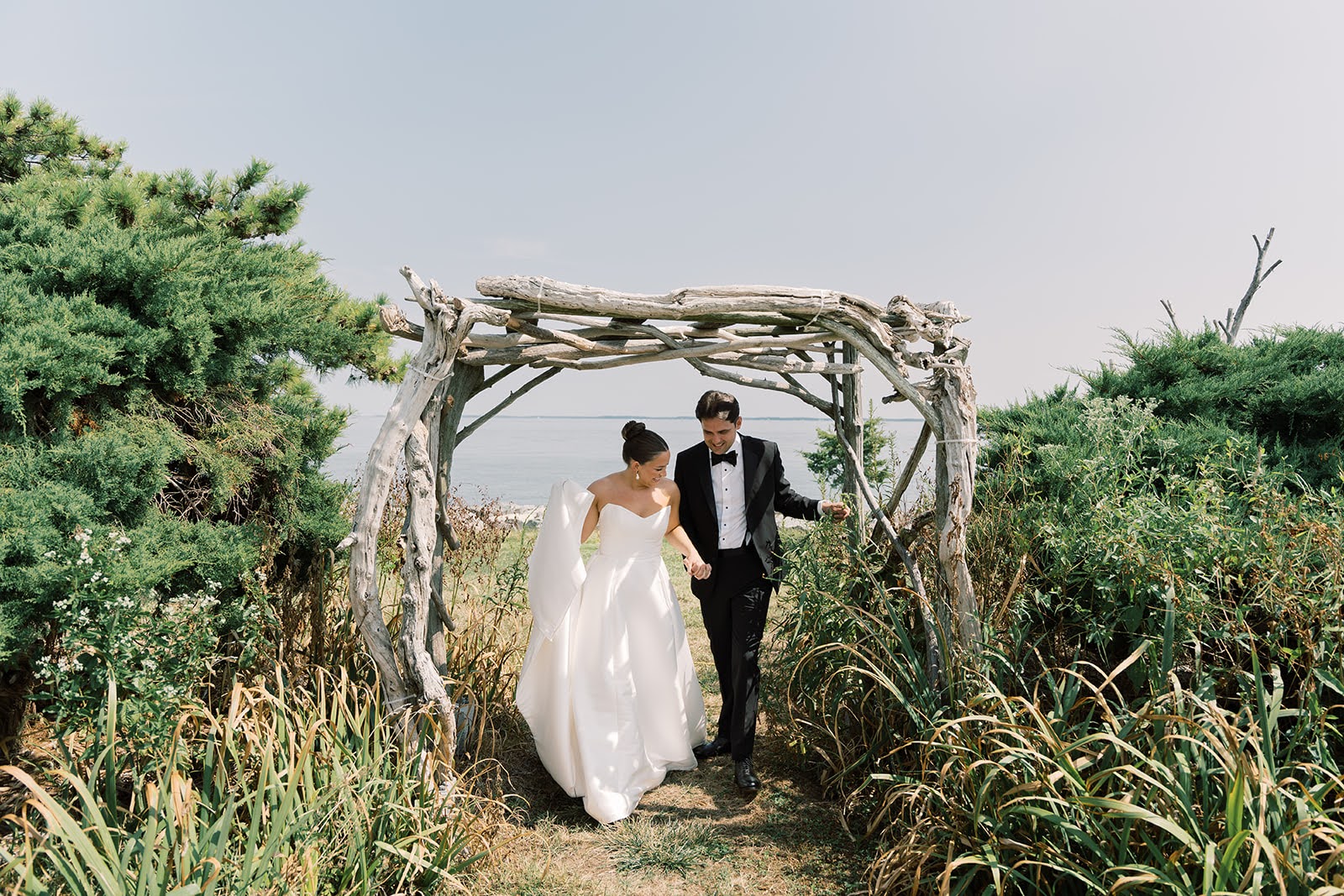 Beth & Brandon Maryland Waterfront Tented Wedding - Beth & Brandon