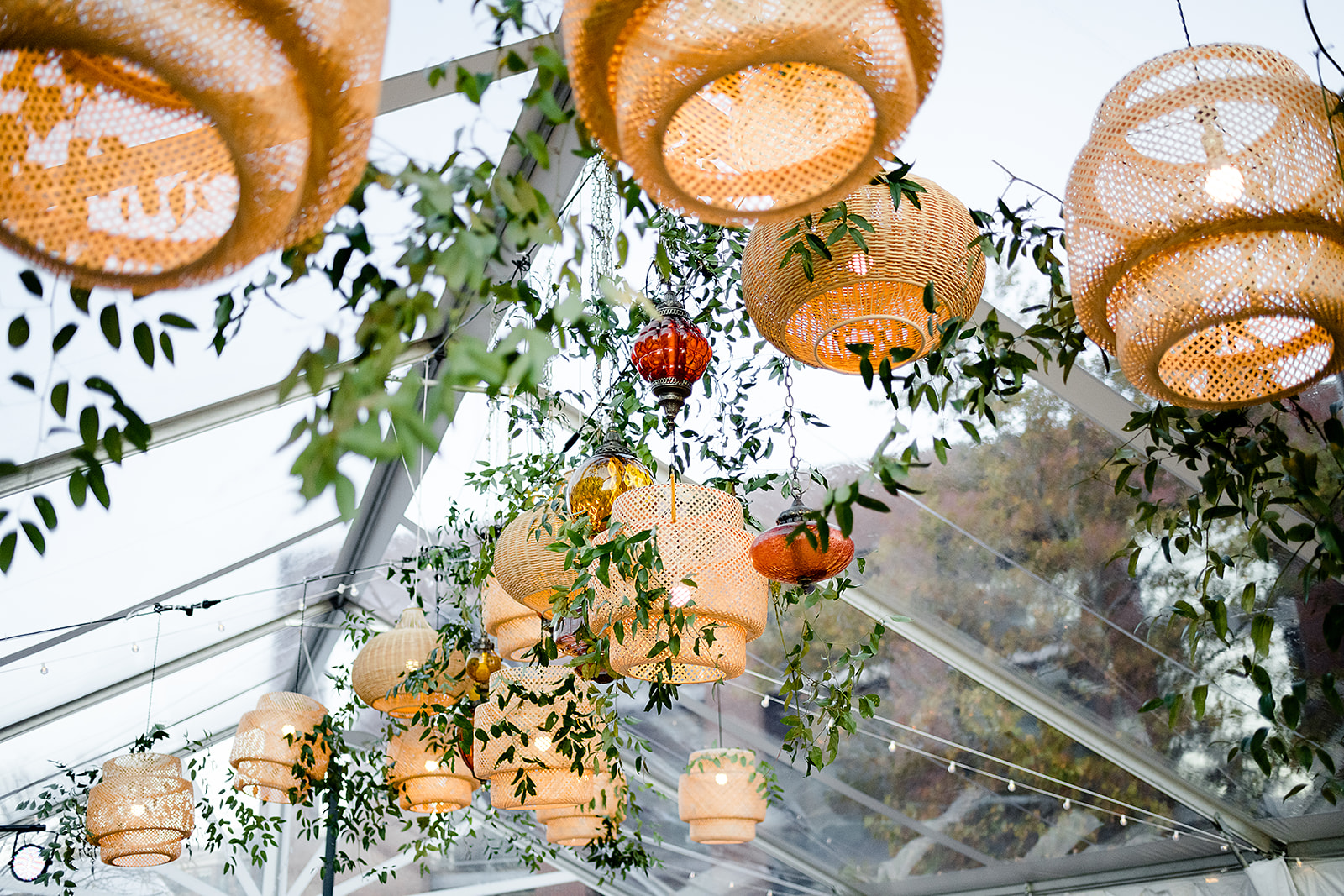 Kate + Taylor's Wedding Questions to Ask Maryland Wedding Vendors - Tent Lighting