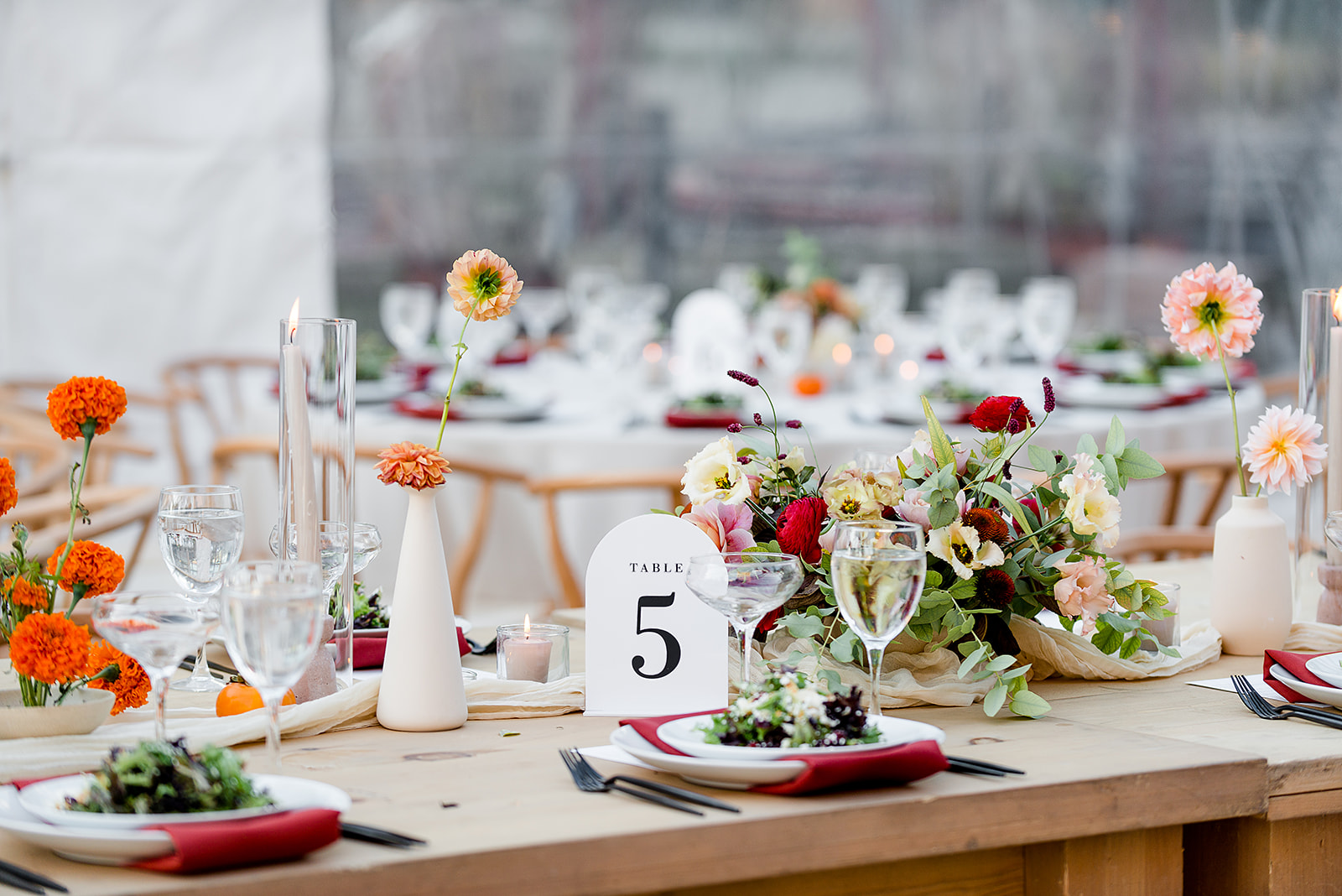 Kate + Taylor's Wedding Questions to Ask Maryland Wedding Vendors - Tablescapes