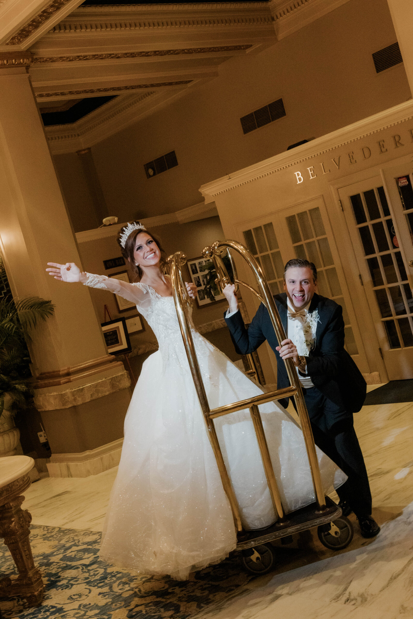 Wedding Reception - Belvedere Hotel Seating Chart