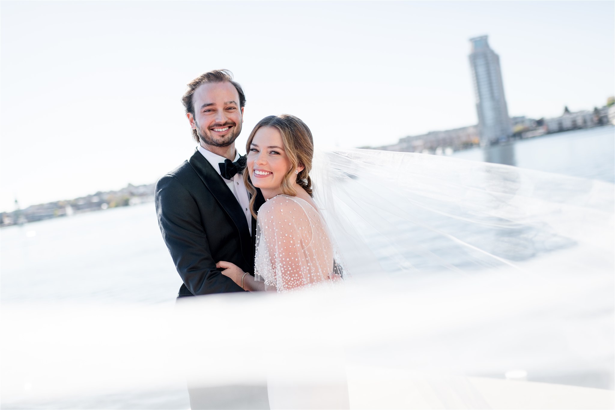 Kate + Taylor's Wedding at Frederick Douglass Maritime Museum