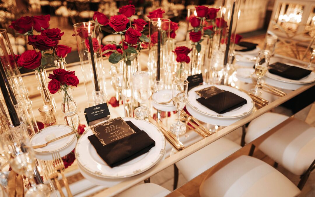 red weding color ideas for your maryland wedding