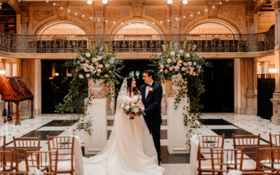 A Summer Wedding at the George Peabody Library